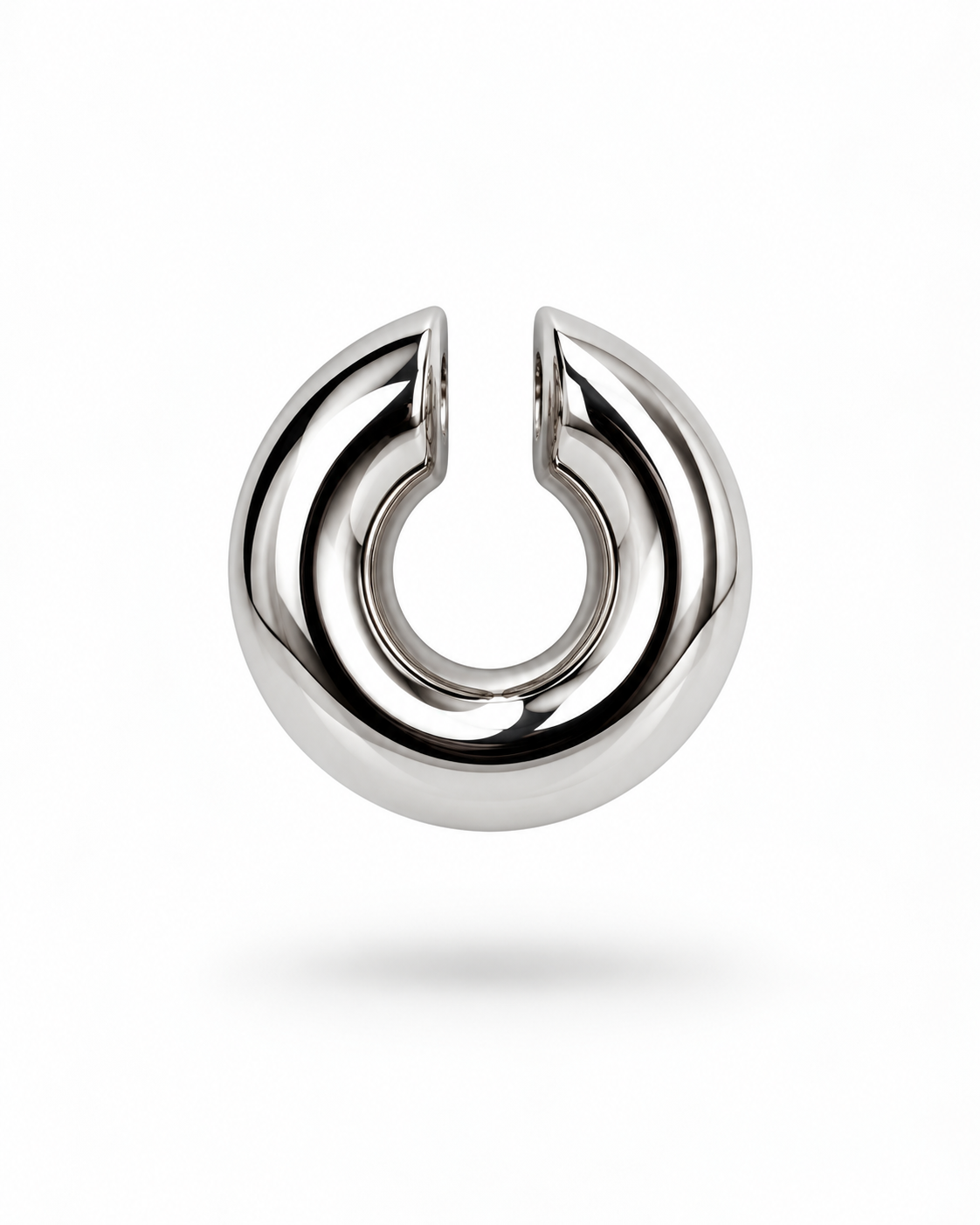 Кафф hoop silver