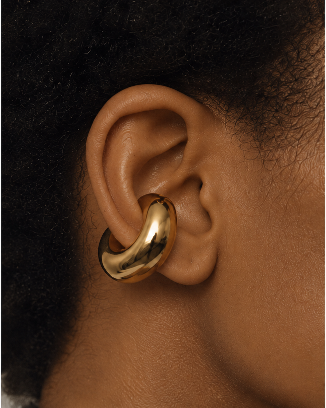 Kaфф hoop gold