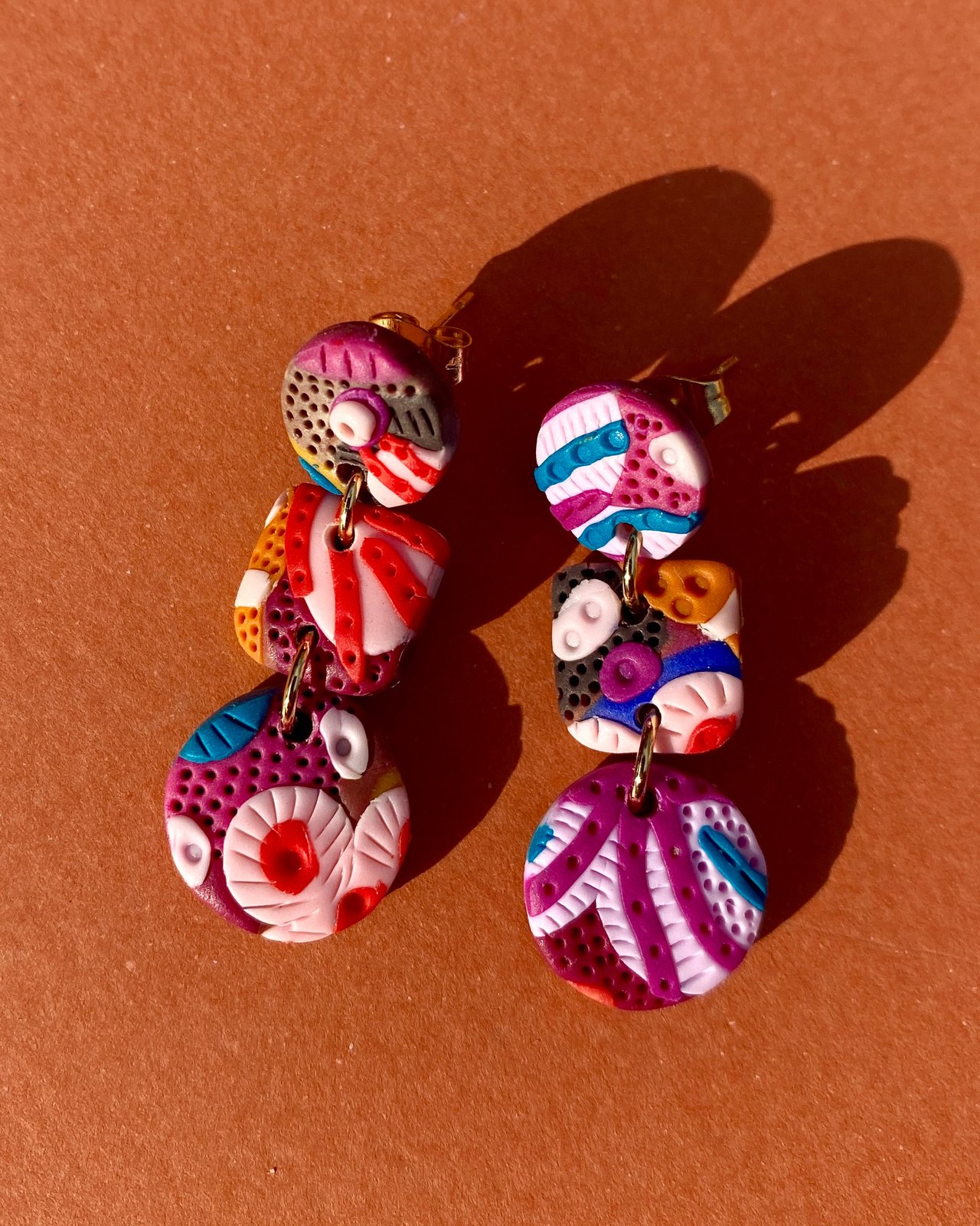 Серьги Samba Sol цепочки mini 2
