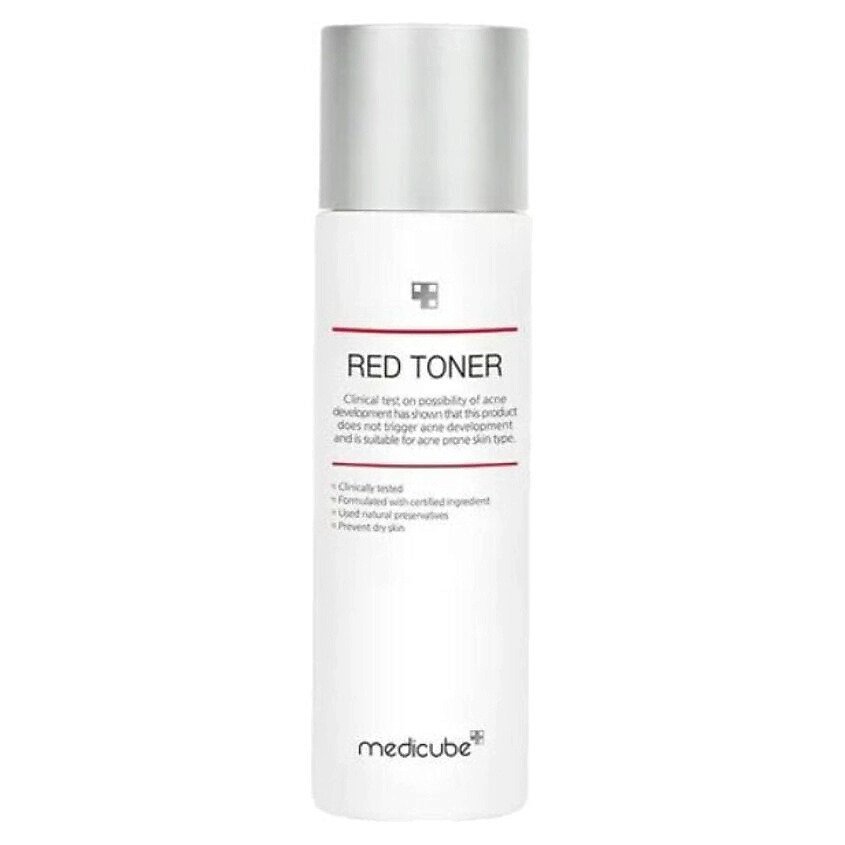 MEDICUBE Отшелушивающий тоник Skin tonic for sensitive and problematic skin Red Toner 2.0, 200 мл