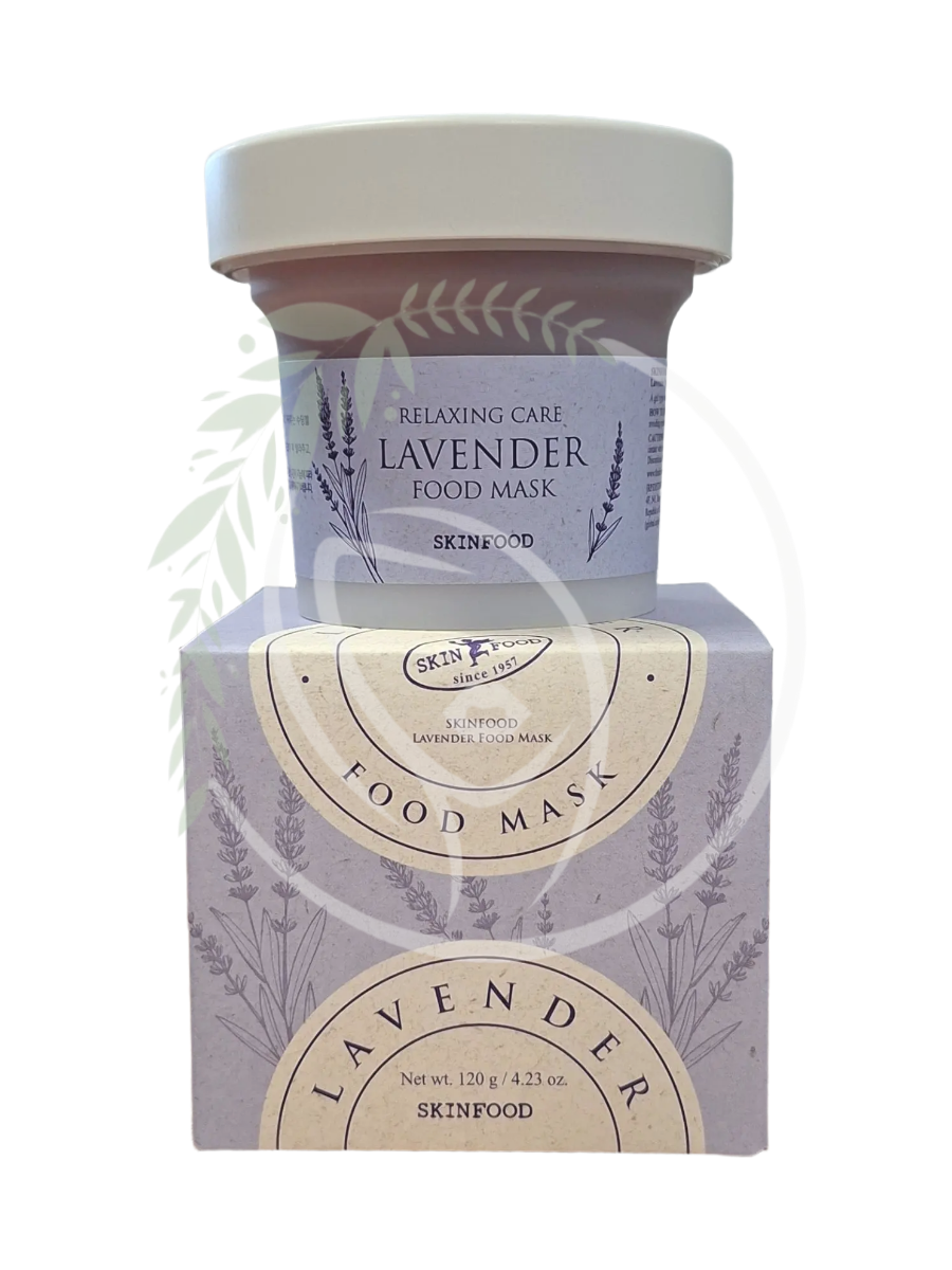 Успокаивающая желейная смываемая маска с лавандой Skinfood Lavender Food Mask 120г